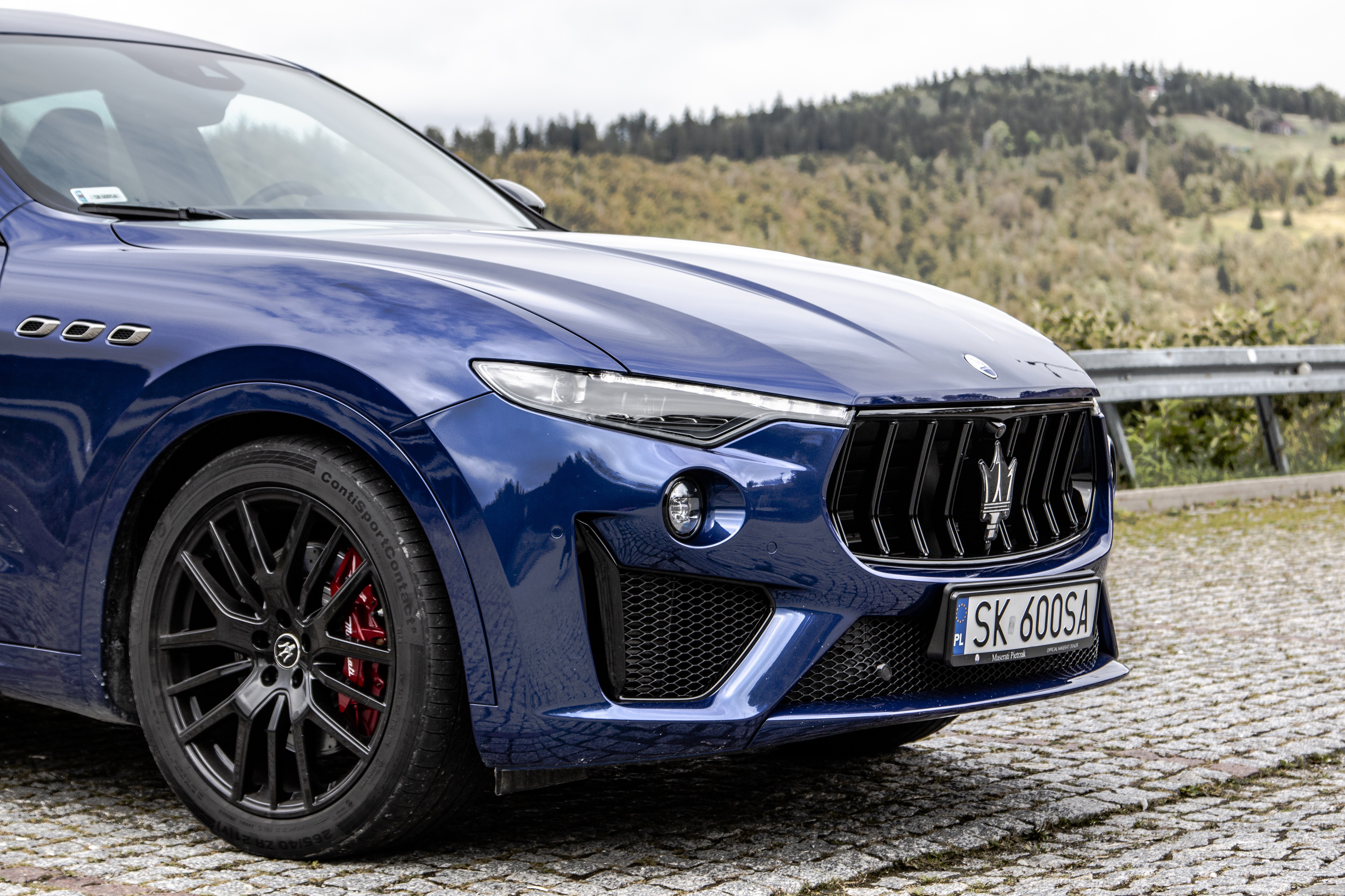 Detal koła Maserati