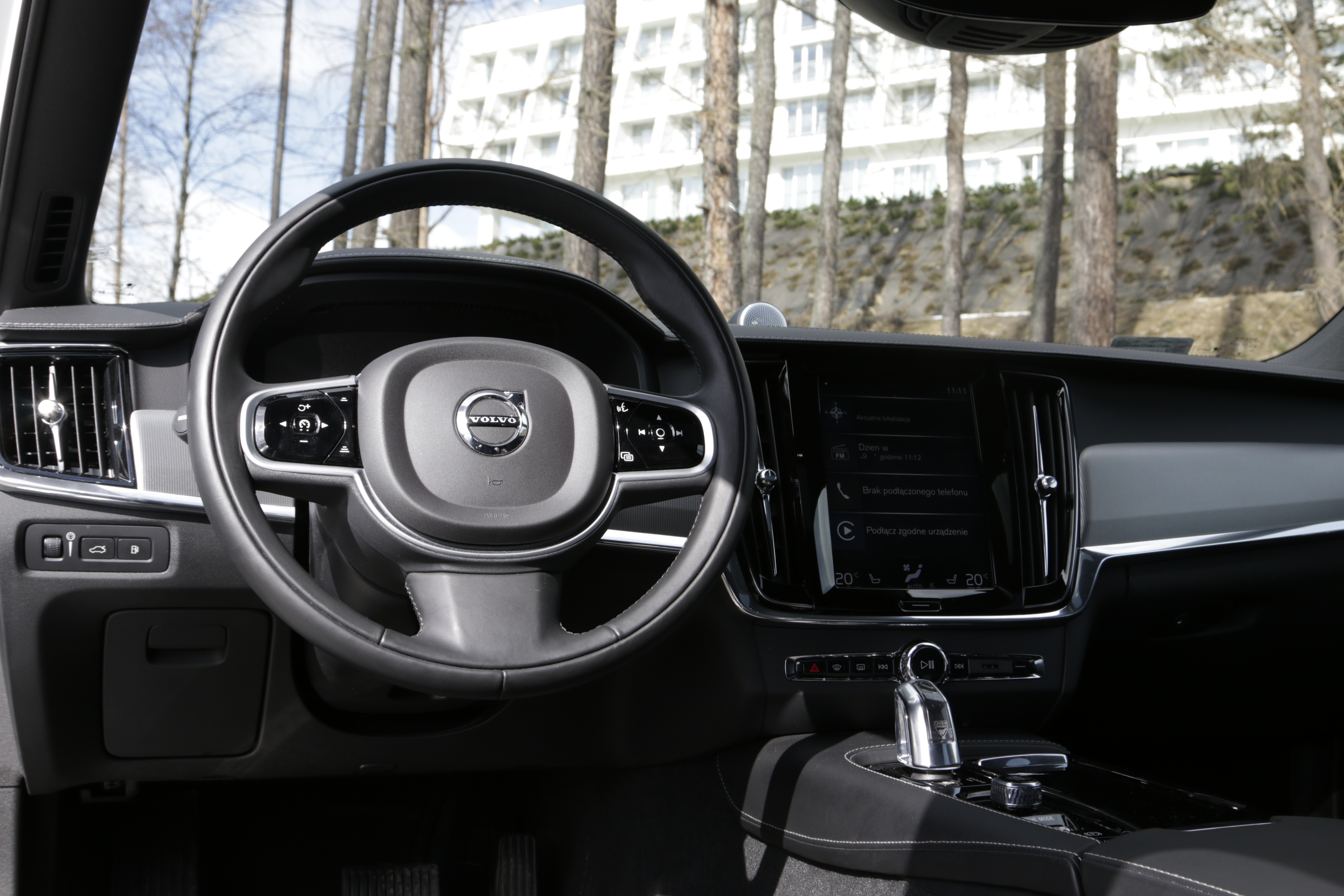 Wnętrze Volvo S90